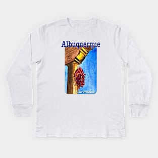 Albuquerque, New Mexico Kids Long Sleeve T-Shirt